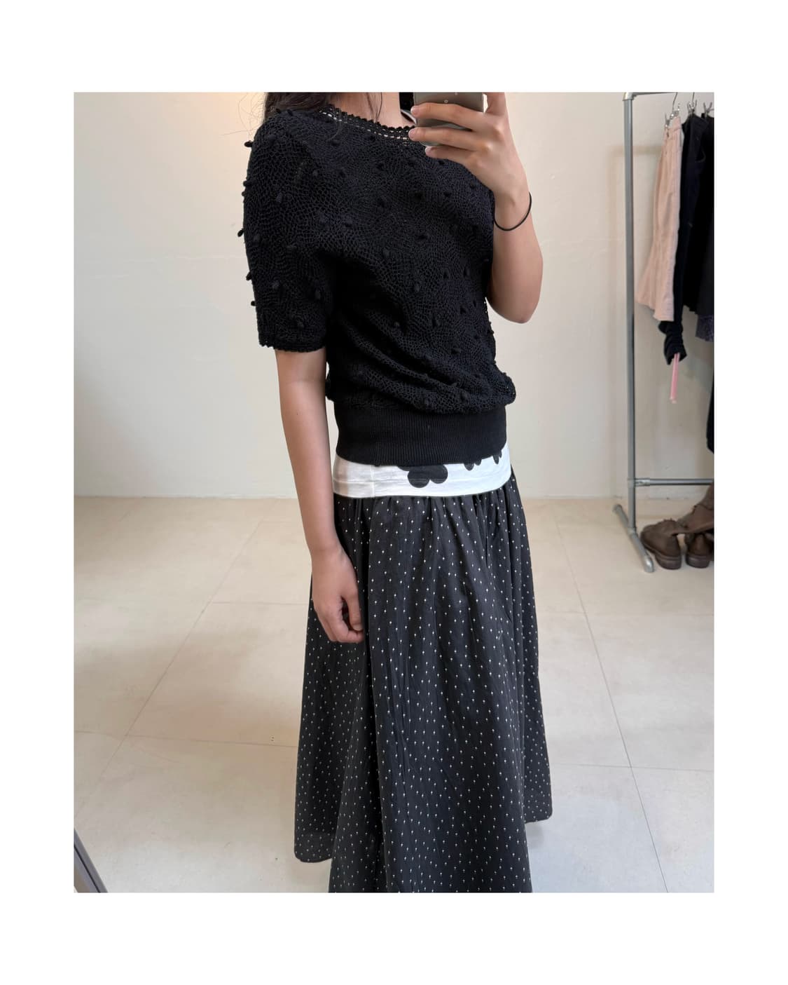 빈티지 크로셰 반팔티 상품이미지6