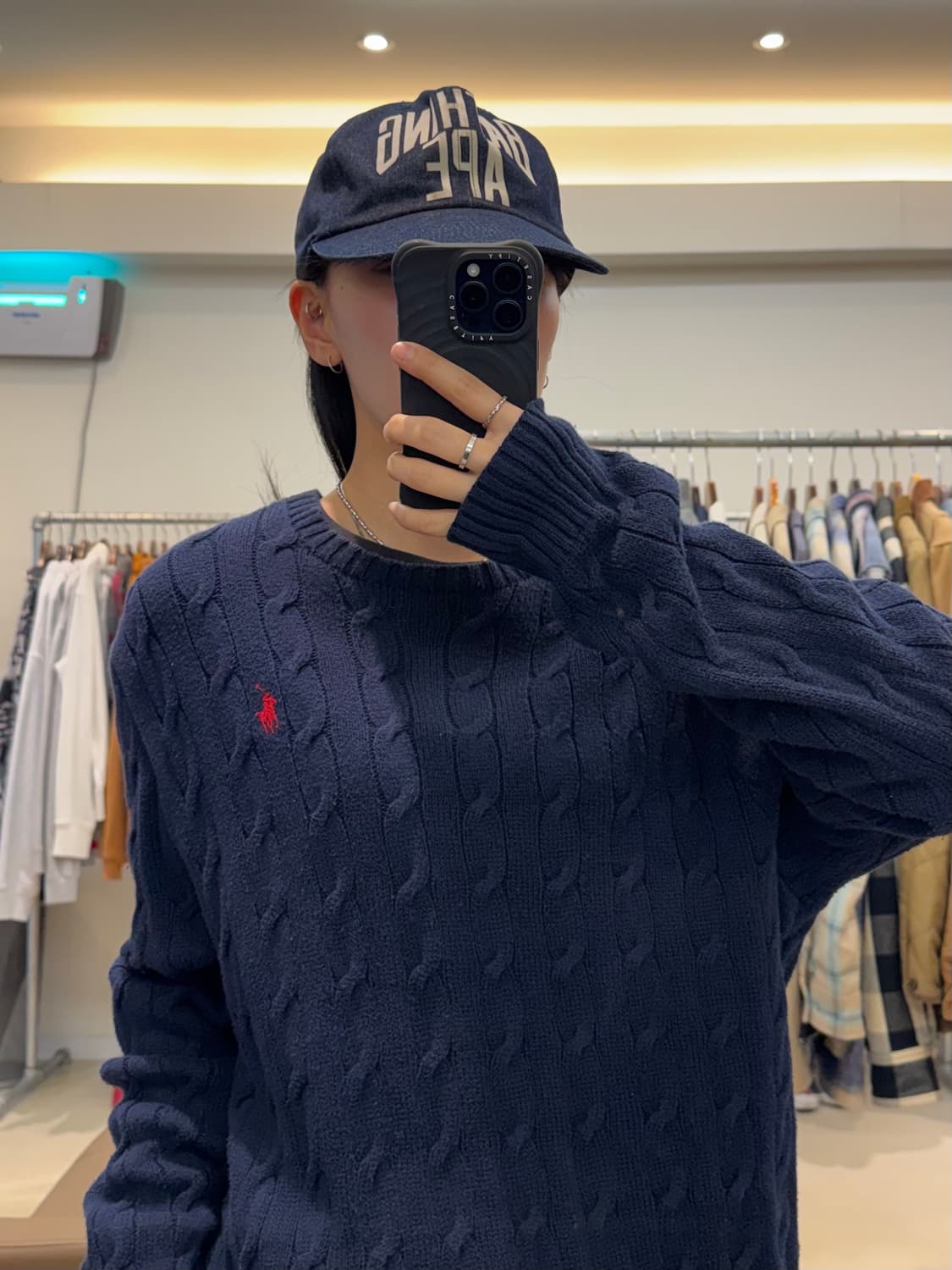 폴로 랄프로렌 꽈배기 니트 상품이미지9