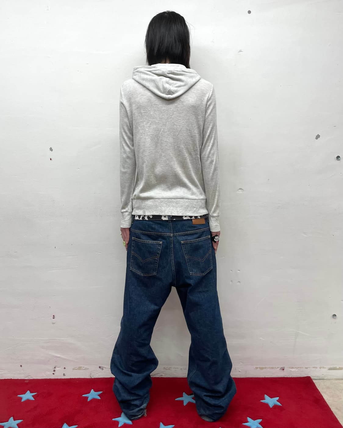 What's Free Waffle Hooded Zip-Up 상품이미지4