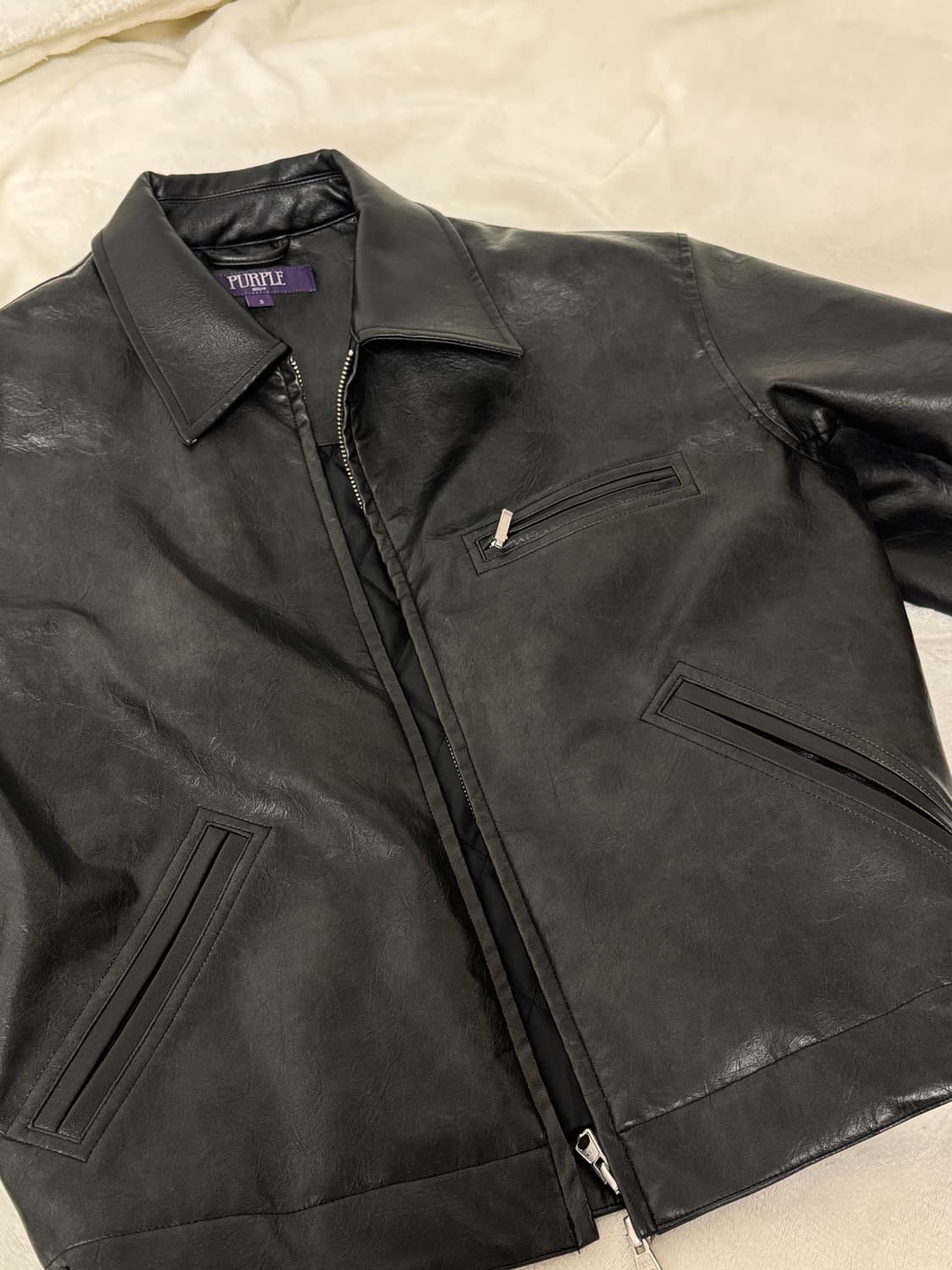 비슬로우 레더자켓 s 상품이미지1