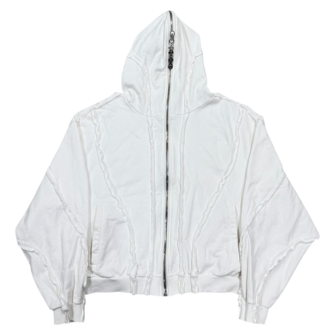 떠그클럽 글레디에이터 후드집업 자켓 화이트 2 상품이미지1