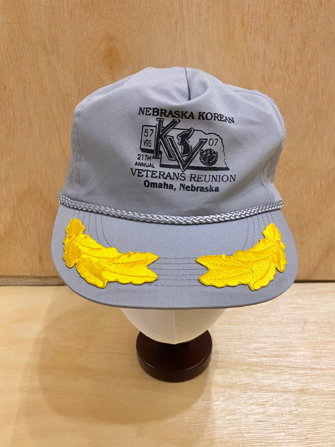 00's VTG koreanwar veteran cap 참전용사 트러커캡 상품이미지2