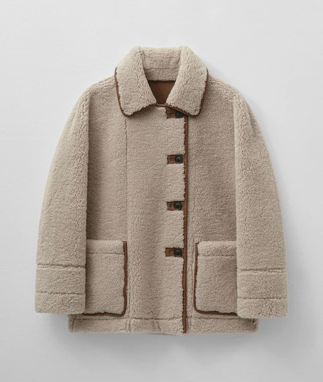 [새상품] 몽돌 리버시블 무스탕 상품이미지2