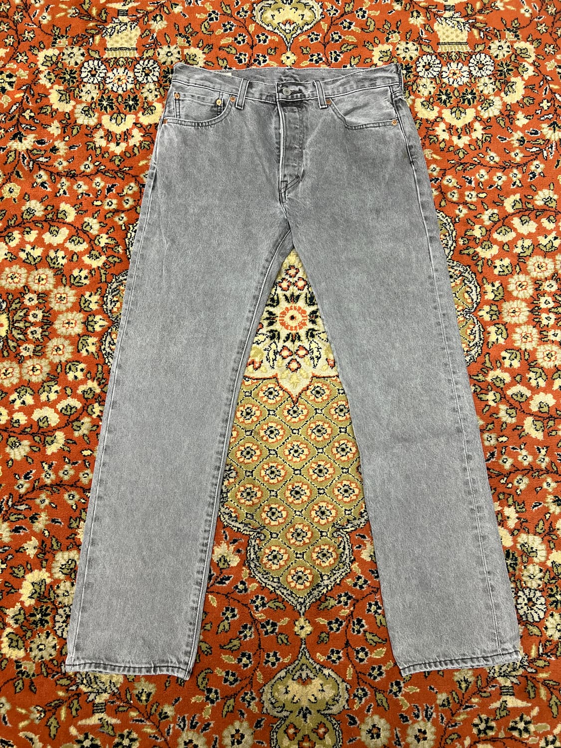 [32] 리바이스 501 빅E 프리미엄 그레이 데님팬츠 상품이미지1