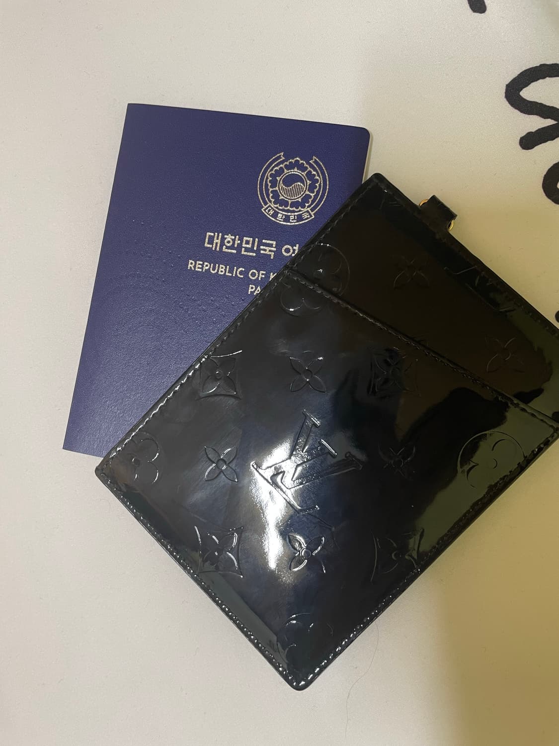 루이비통 업사이클링 여권지갑/ 여권케이스 상품이미지2