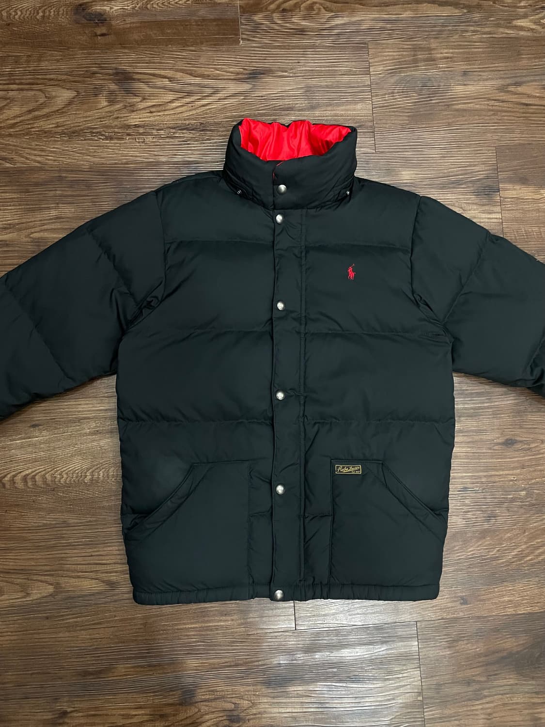 폴로 랄프로렌 덕다운 푸퍼 패딩 블랙 상품이미지3