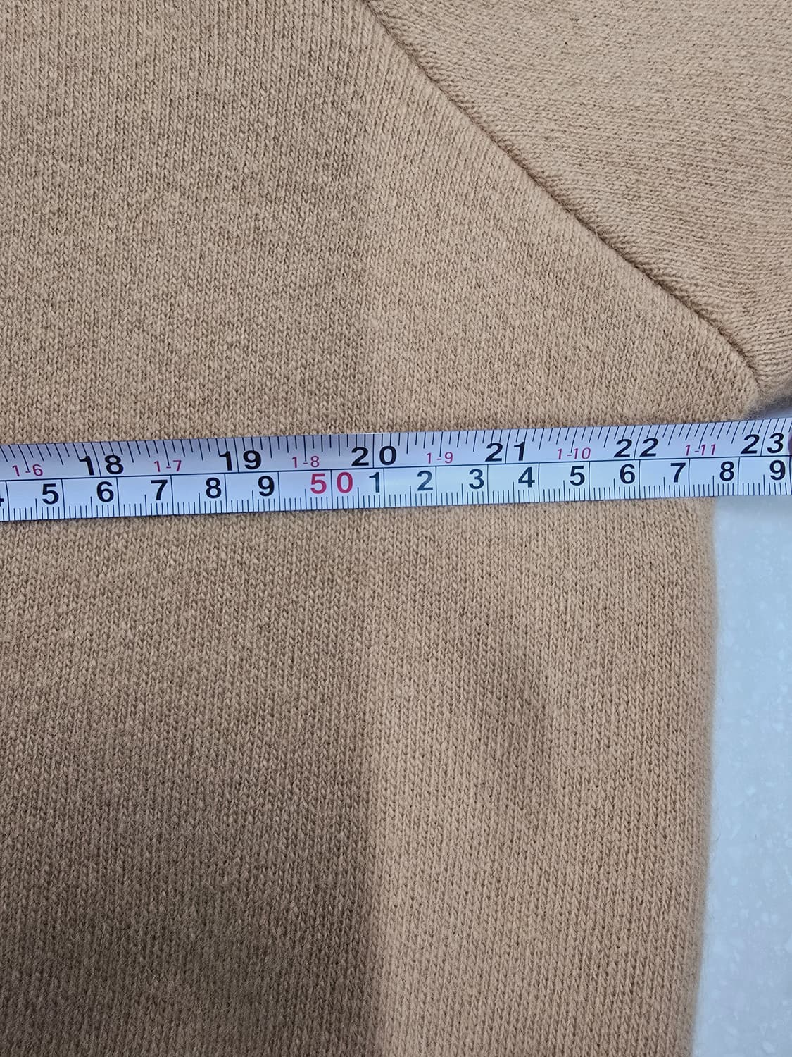 moondal 베이지색 캐시미어 니트 스웨터 상품이미지9