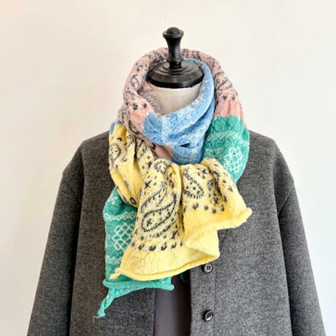 캐피탈 축융 반다나 울 머플러 상품이미지4