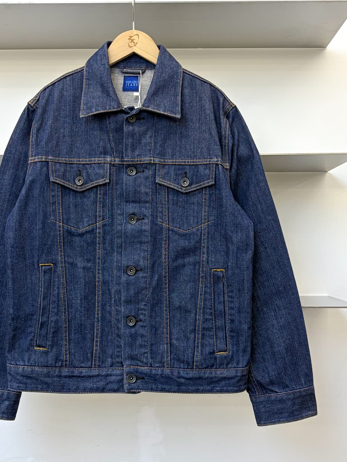 겐조 진스 투포켓 데님 트러커 자켓 상품이미지2