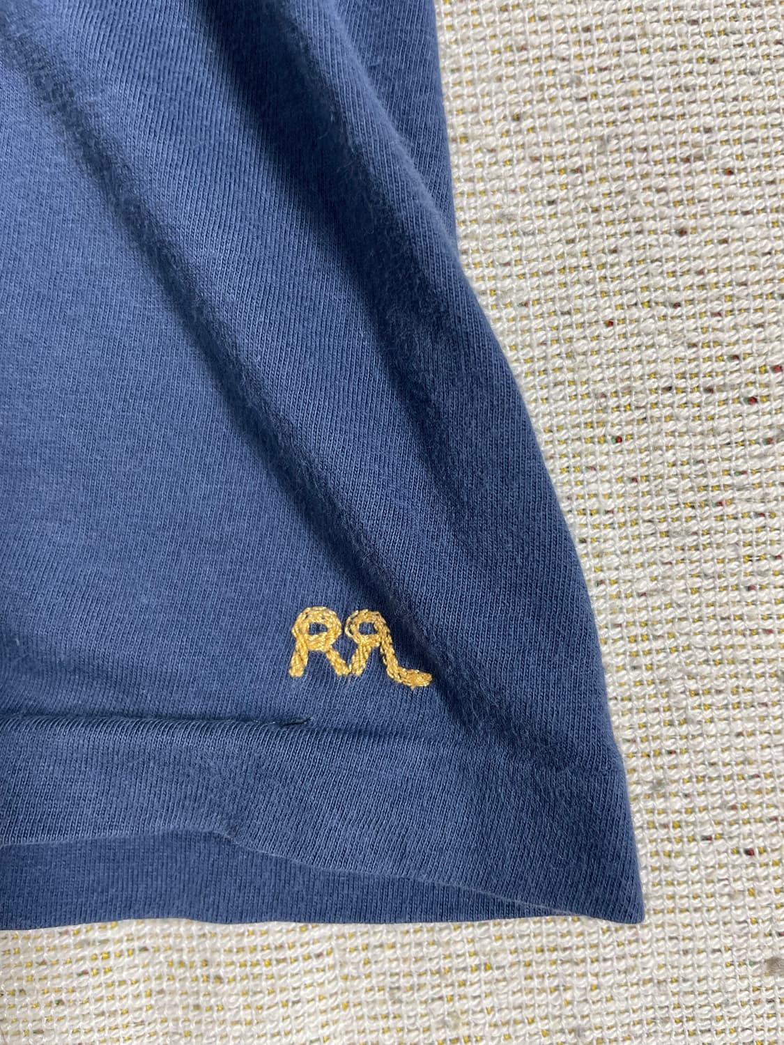 RRL 네이비 블루 티셔츠(L) 상품이미지3