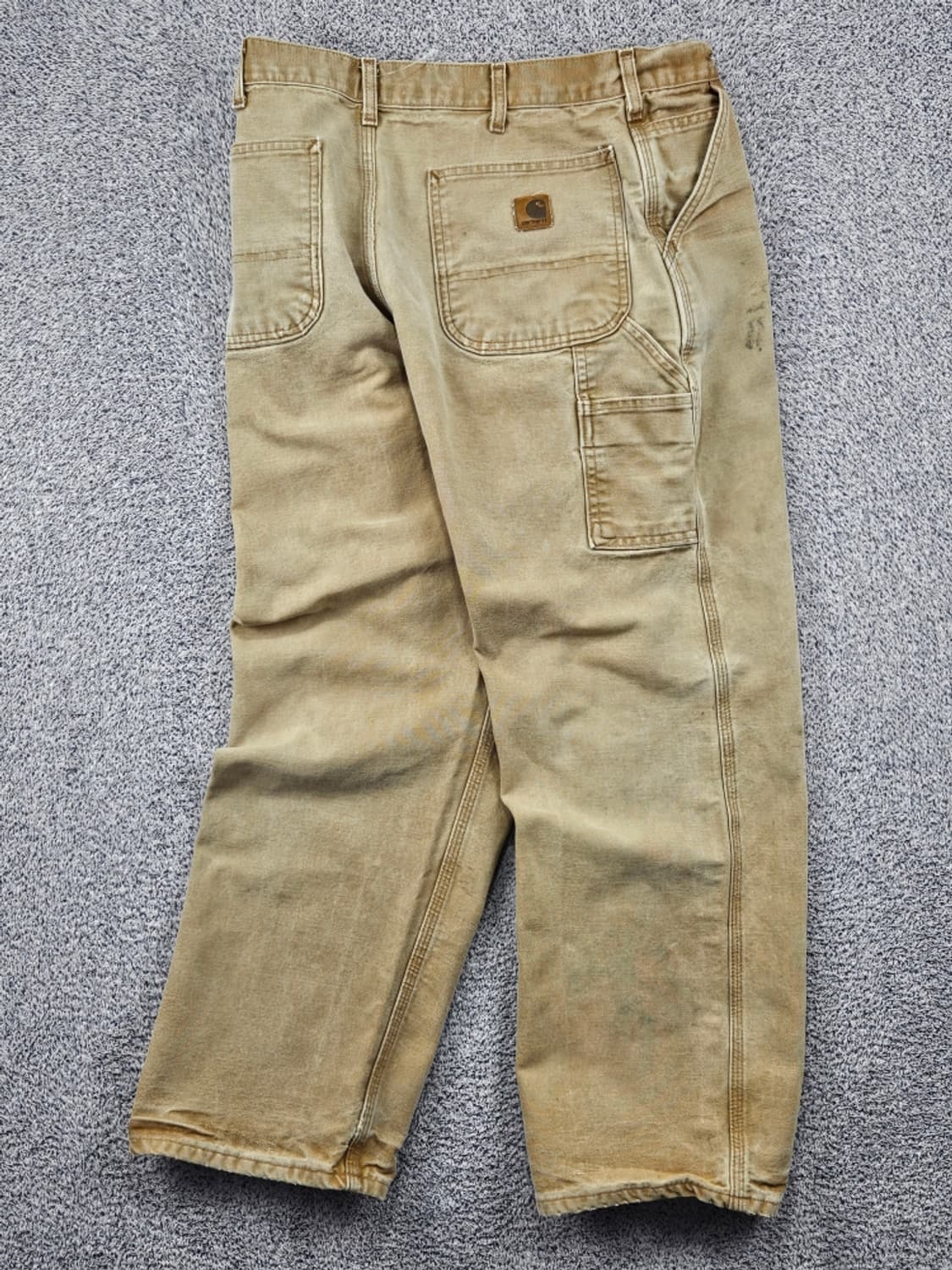 USA 칼하트 덕캔버스 싱글니 카펜터 워크팬츠 (34X30)/ 11733 상품이미지3