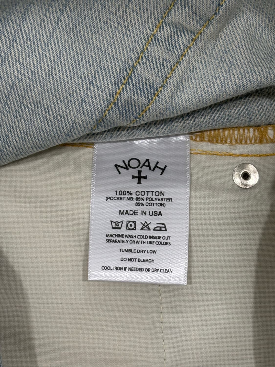 노아 플리츠진 라이트워시 상품이미지6