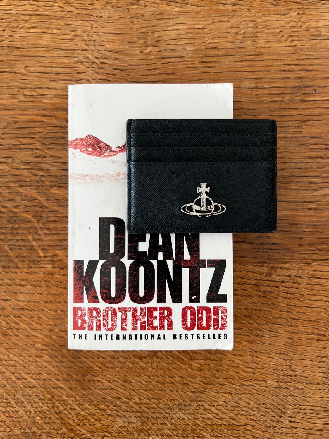 비비안웨스트우드 사피아노 레더 플랫 카드지갑 상품이미지1