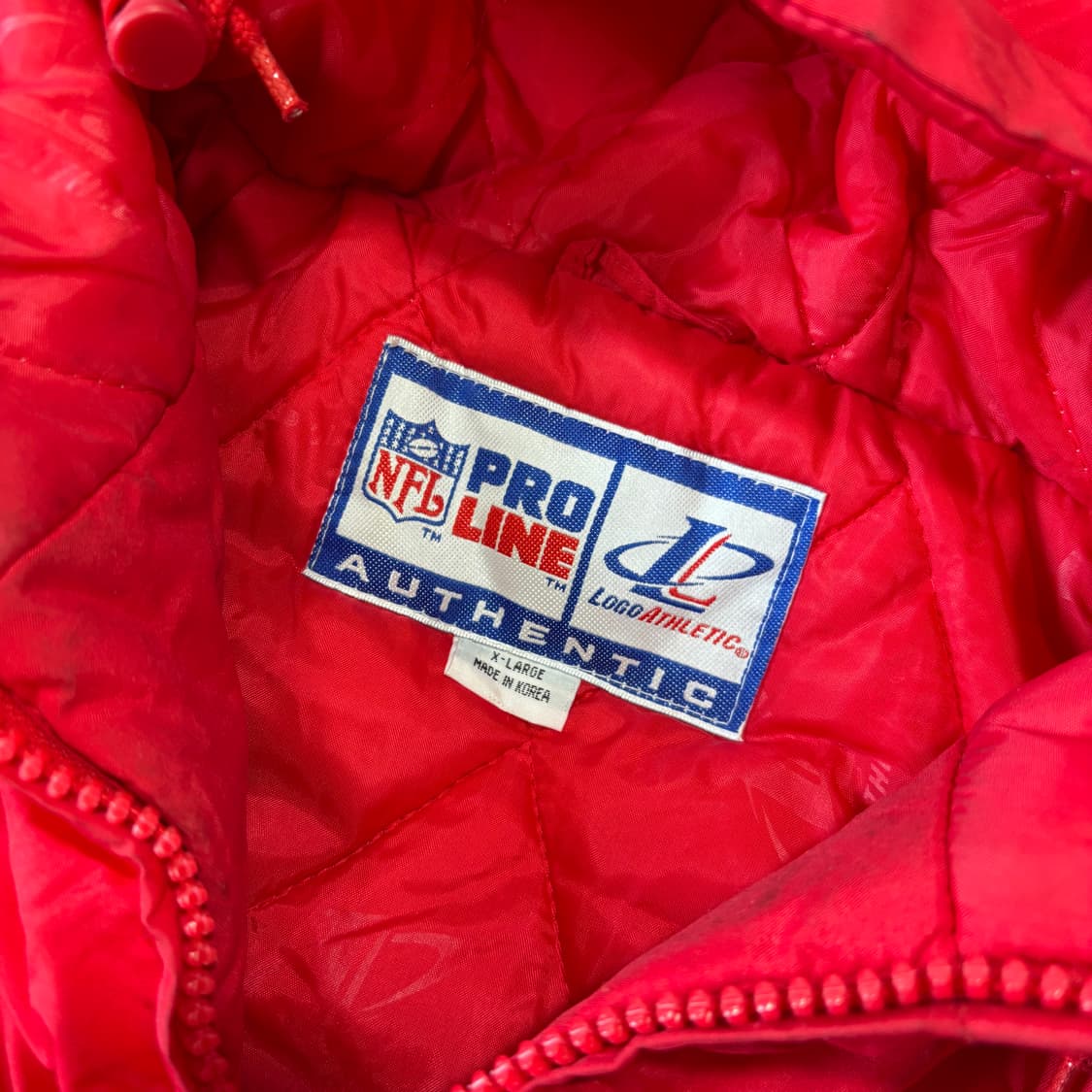 90s NFL 샌프란시스코 올드스쿨 점퍼 (XL) 상품이미지4