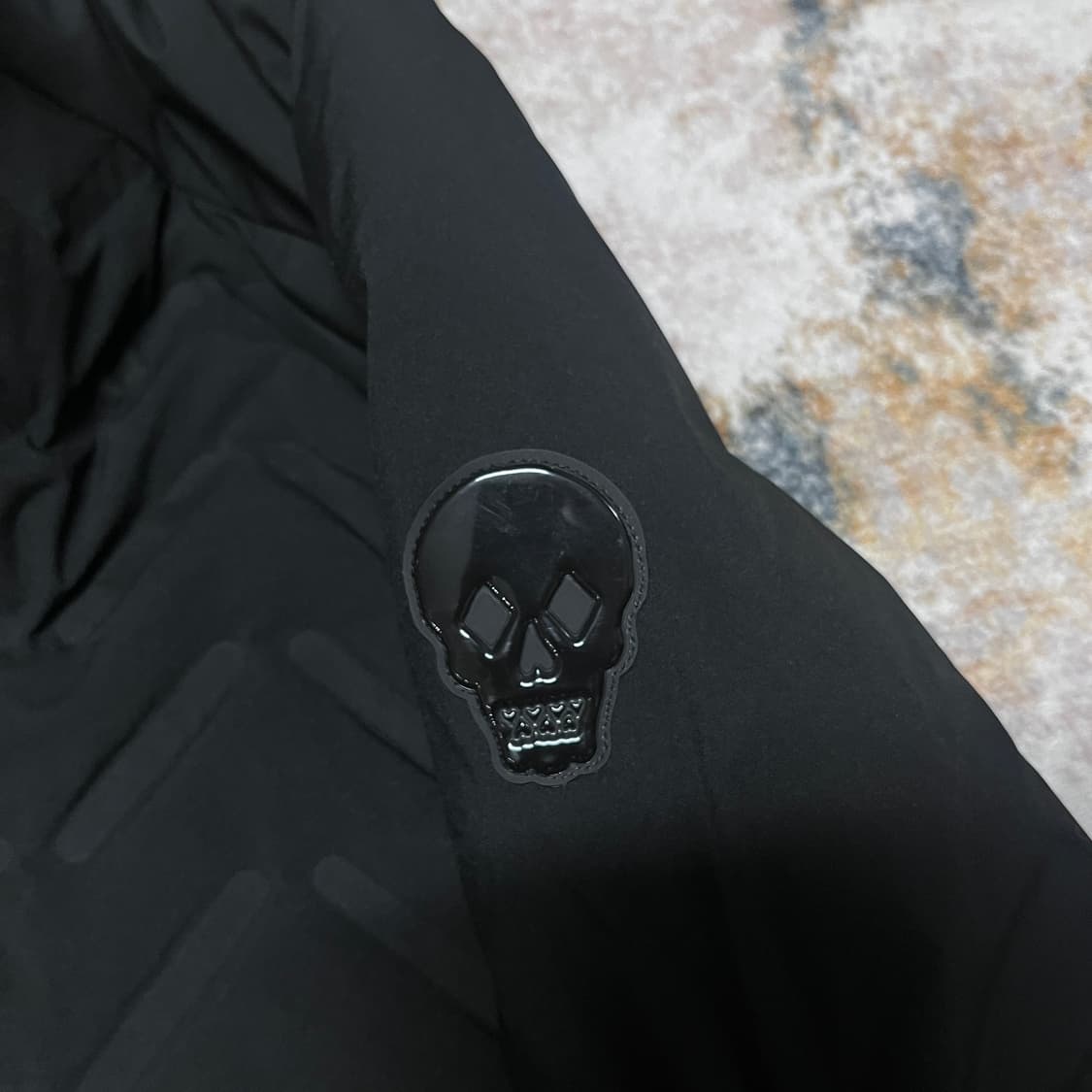 에드하디 스컬 경량패딩 상품이미지3