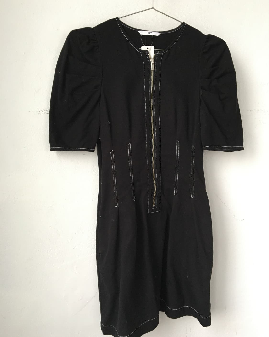 Stitch point puff onepiece 상품이미지4