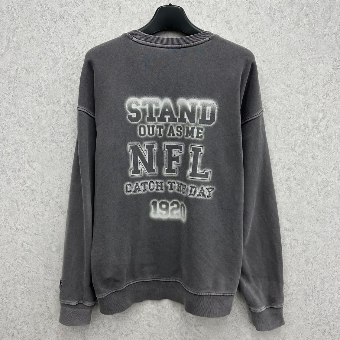 100 NFL 남자 피그먼트 루즈핏 맨투맨 상품이미지2