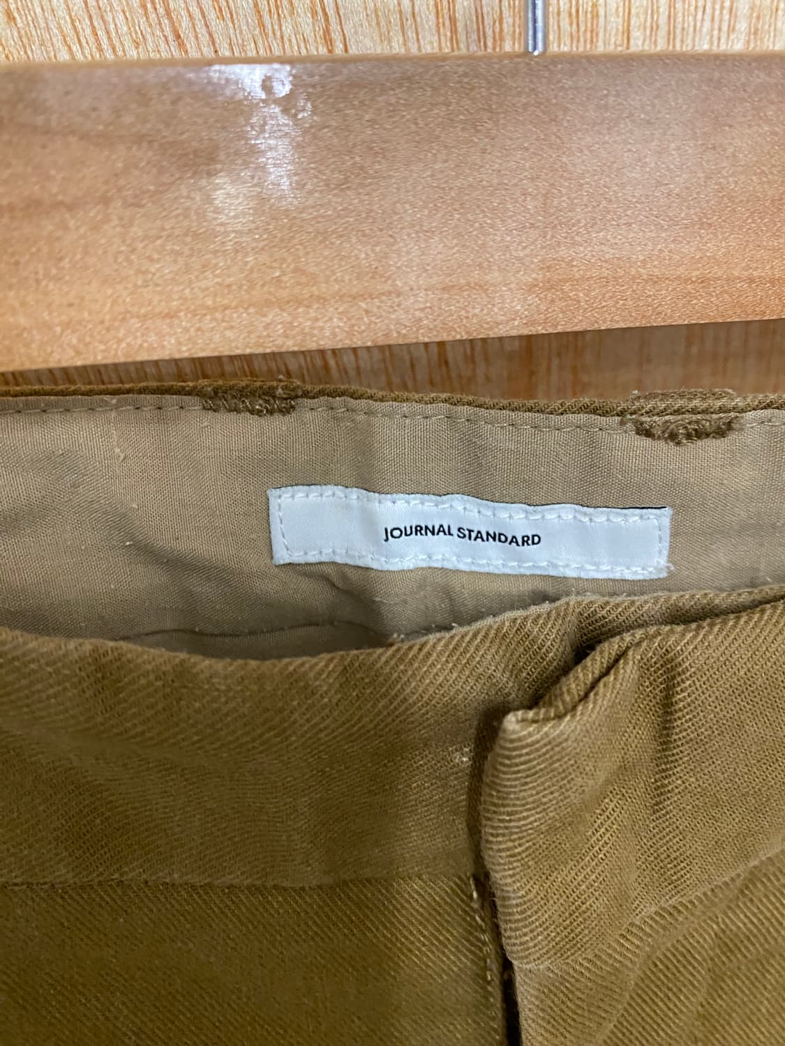 JOURNAL STANDARD wide chino pants 와이드 치노 상품이미지4