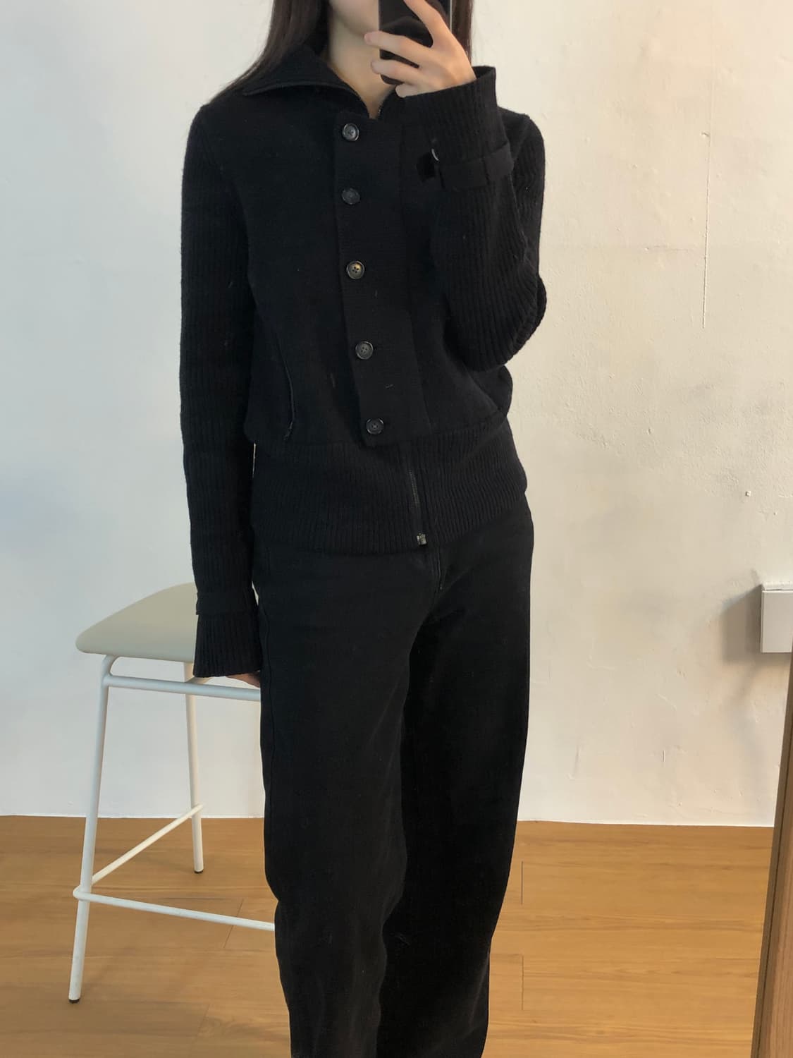 알마니 익스체인지 니트 집 상품이미지1