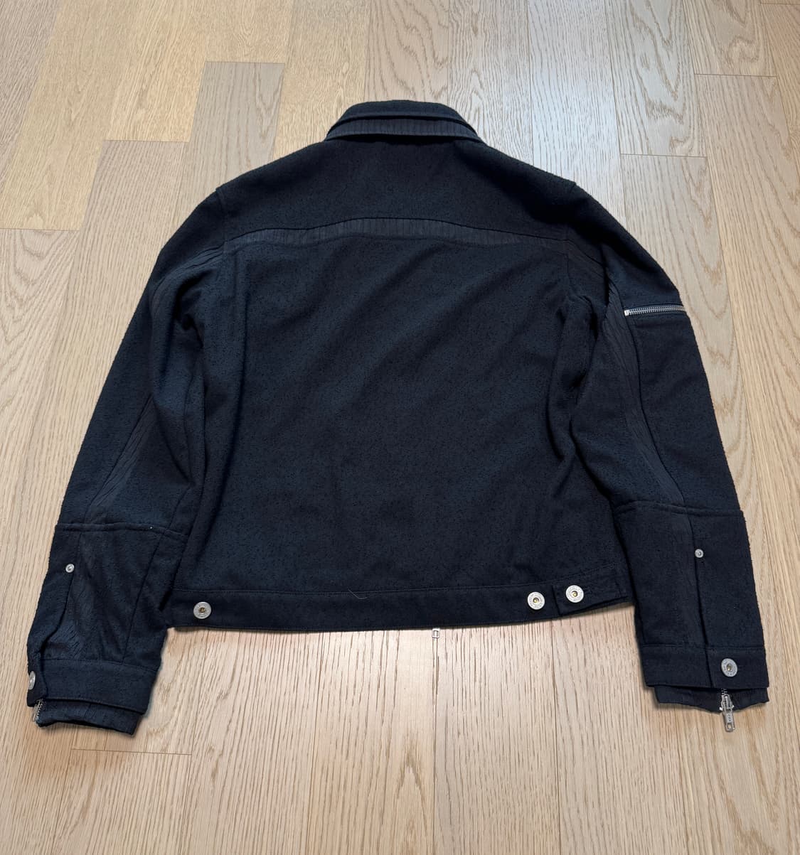 [1] 아넥스 아카이브 트러커 자켓 블랙 상품이미지4