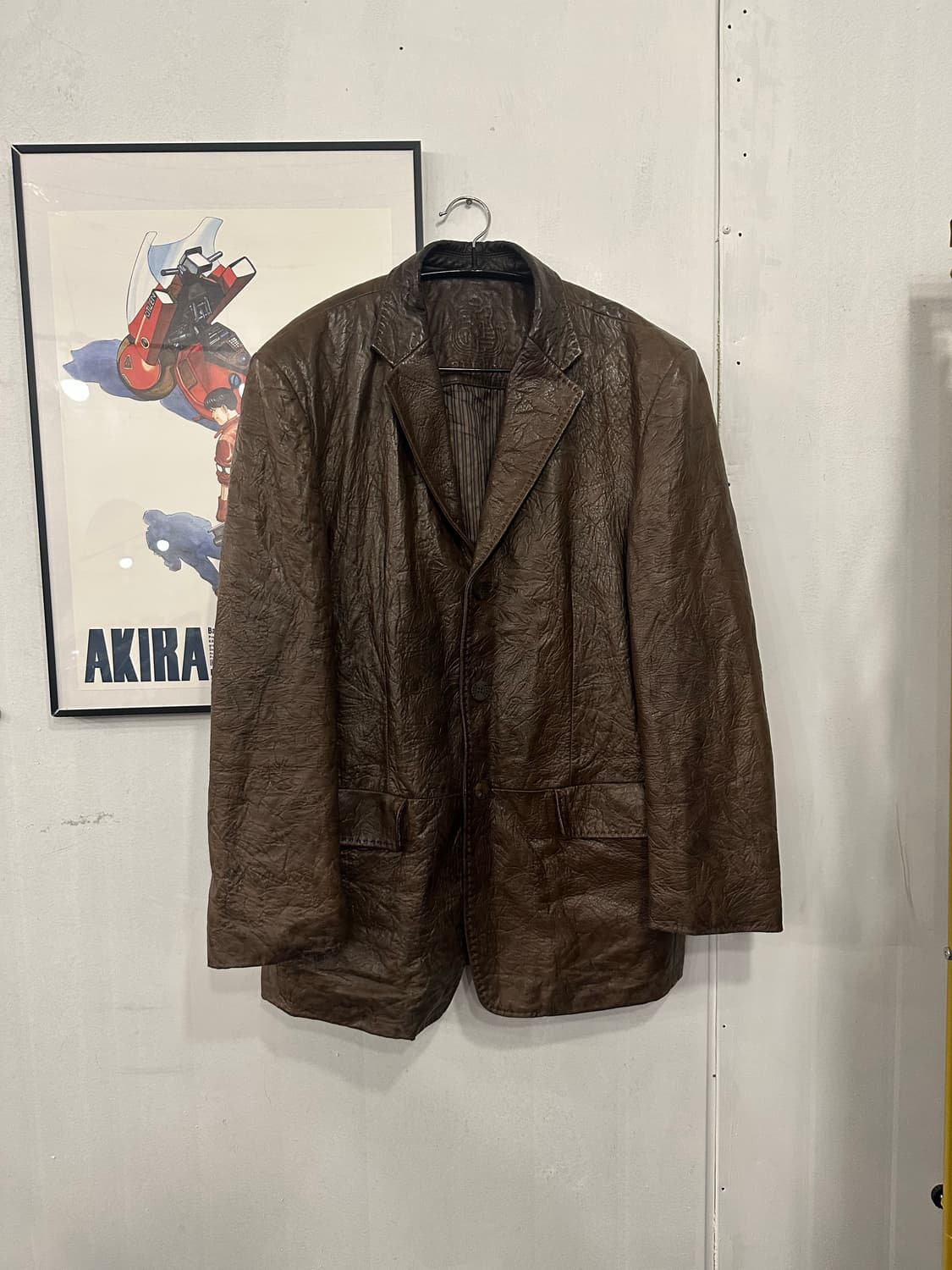 97)레드옥스 양가죽 블레이저 상품이미지1