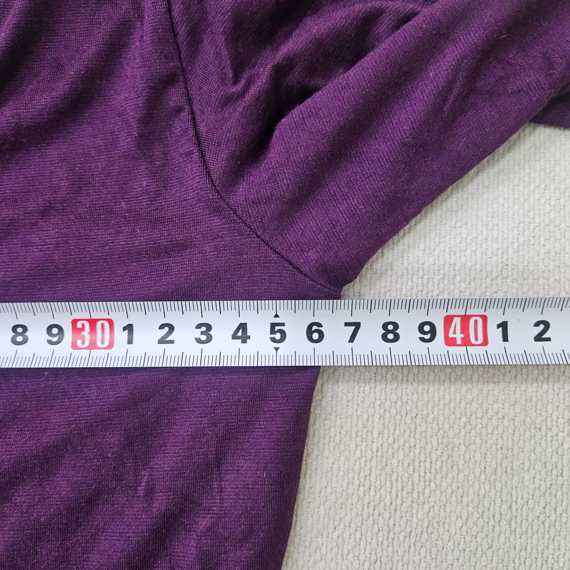 S 유니클로 히트텍 스쿱넥 롱슬리브 0402Y 상품이미지4