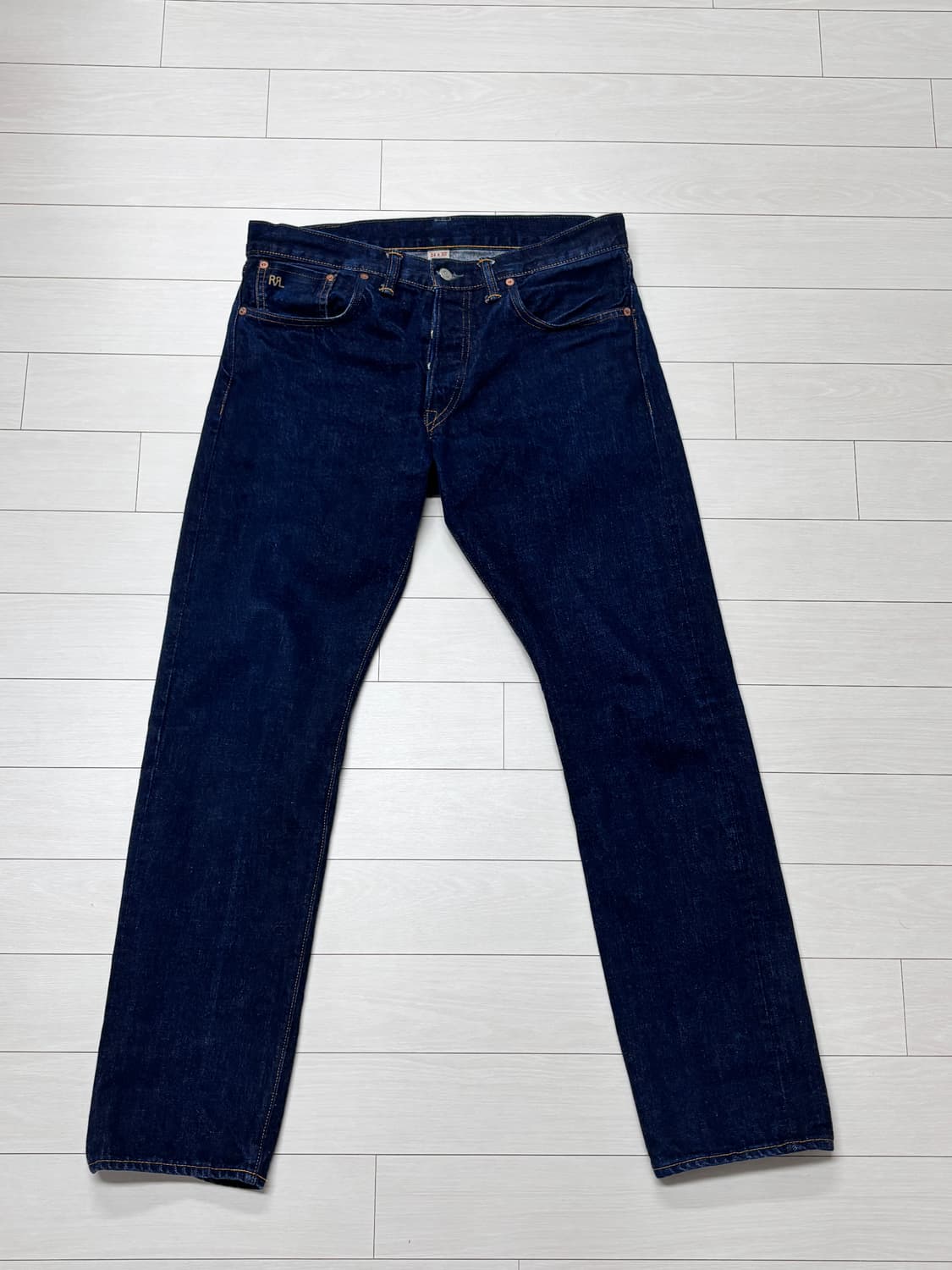 RRL 더블알엘 슬림핏 셀비지진 / 34x32 상품이미지5