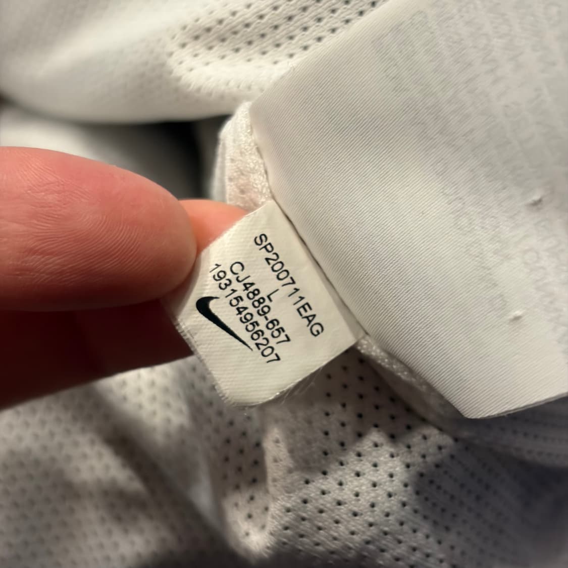 [L] 나이키 더블 스우시 우븐 바람막이 자켓 레드 블랙 C51 상품이미지9