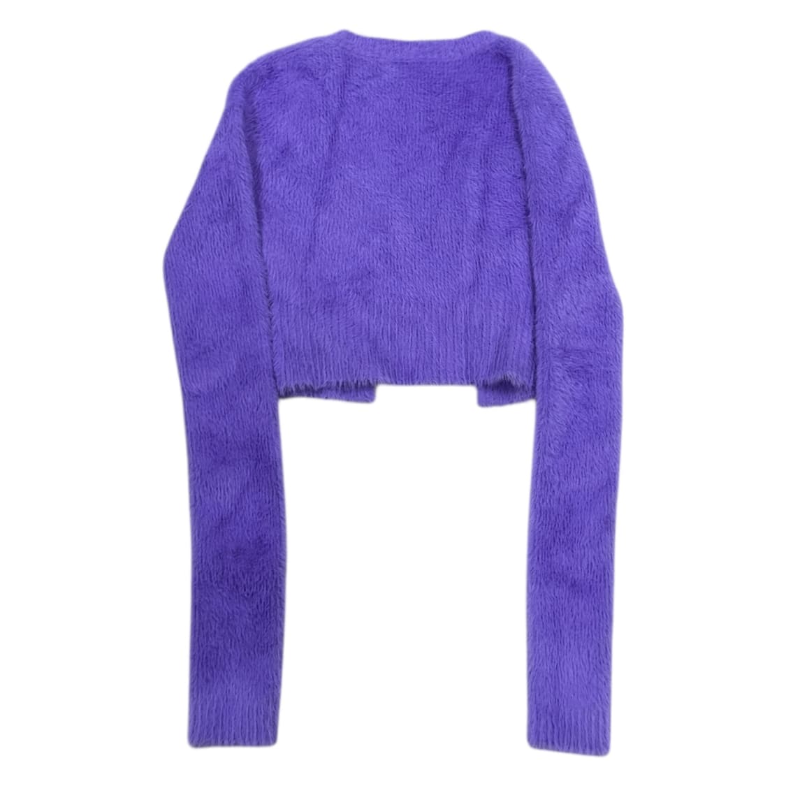 자크뮈스 플러피 롱슬리브 가디건 퍼플 32 상품이미지3