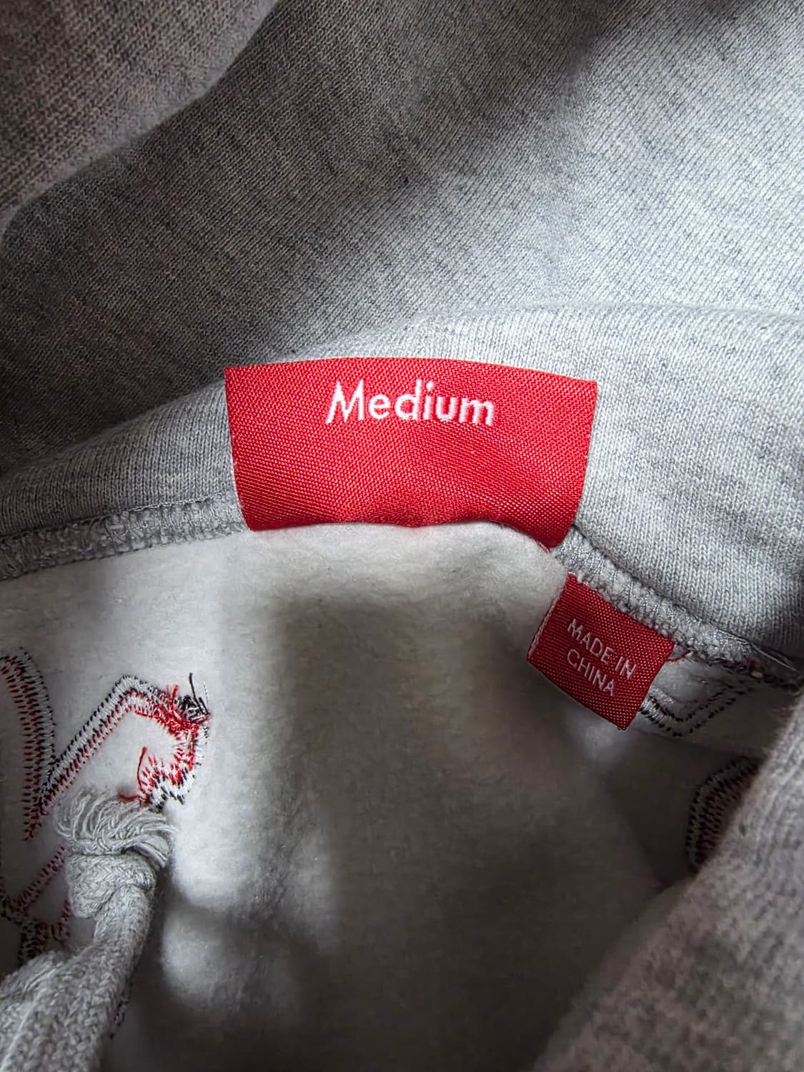 [M] 슈프림 Scattered Applique Hooded Sweats 상품이미지7