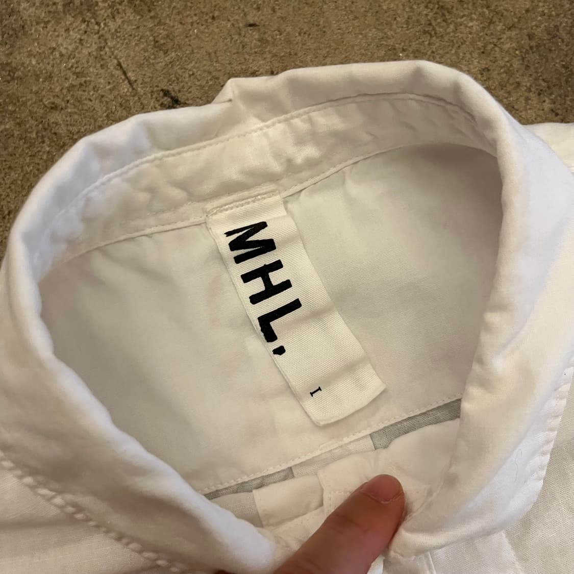 마가렛호웰 MHL 코튼 숏 칼라 블라우스 상품이미지3