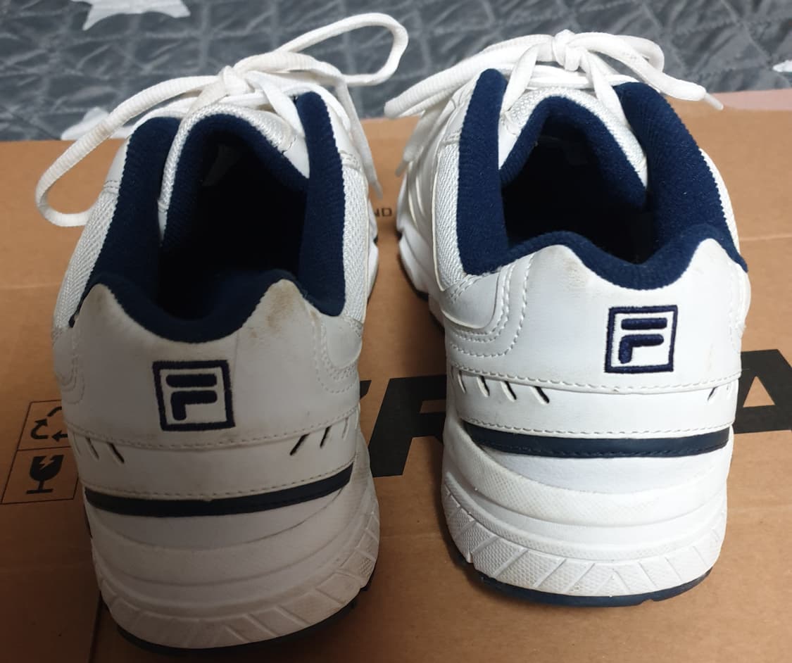 FILA 레인져22 어글리 스니커즈 화이트 네이비 (270) 상품이미지4