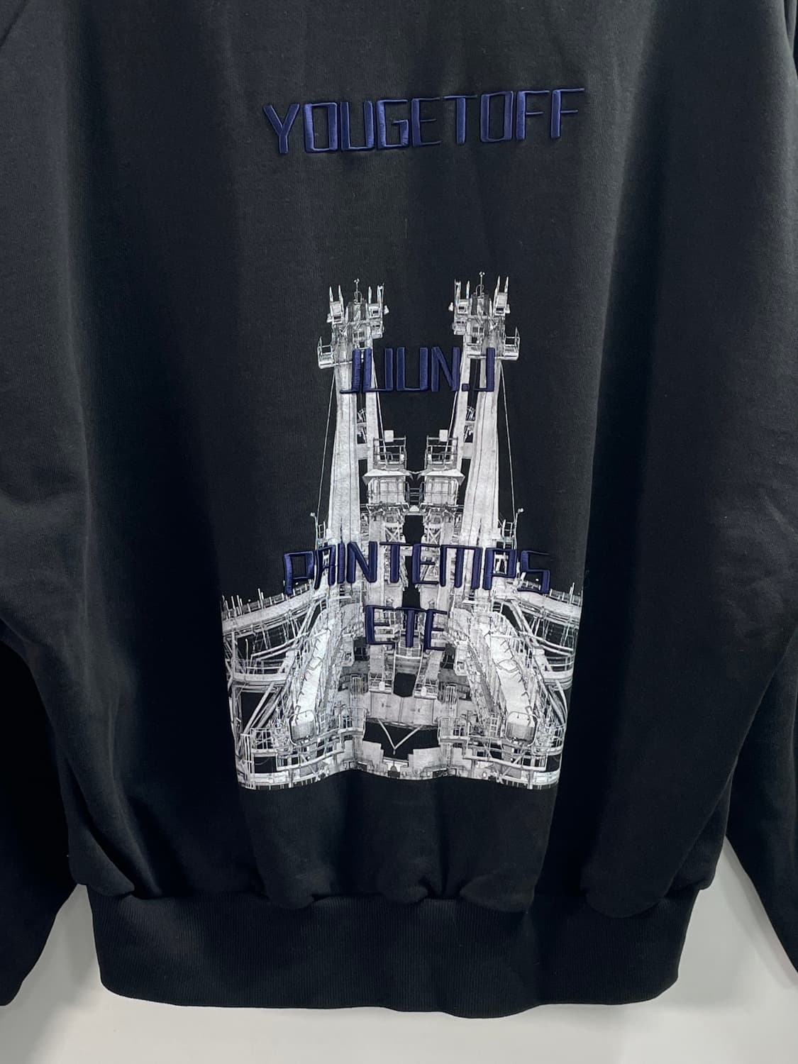 22s 준지 그래픽 스웻 오버핏 맨투맨 (on.678) 상품이미지2