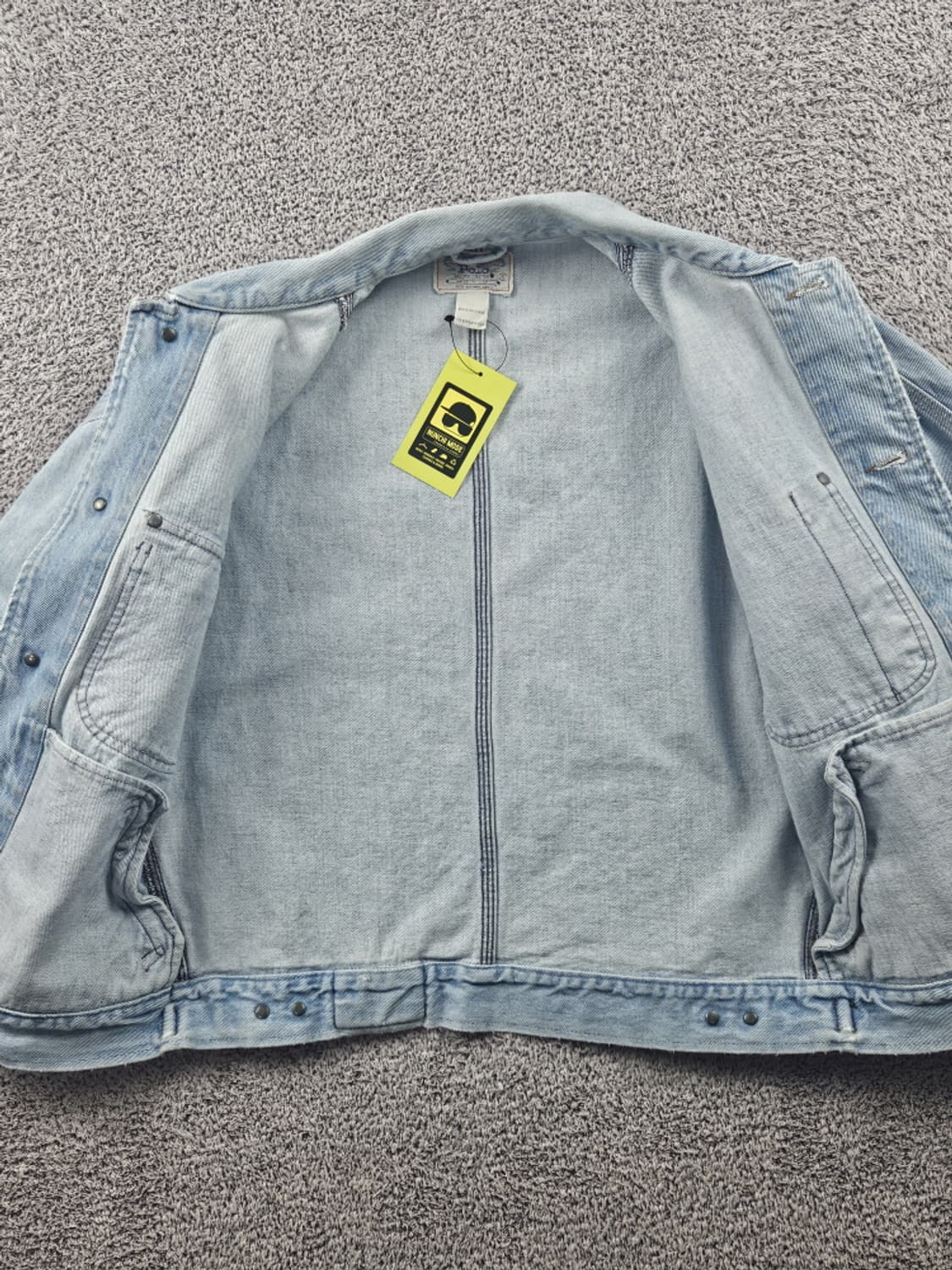 80's USA 폴로랄프로렌 데님 트러커 자켓 ( S ) / 10616 상품이미지10