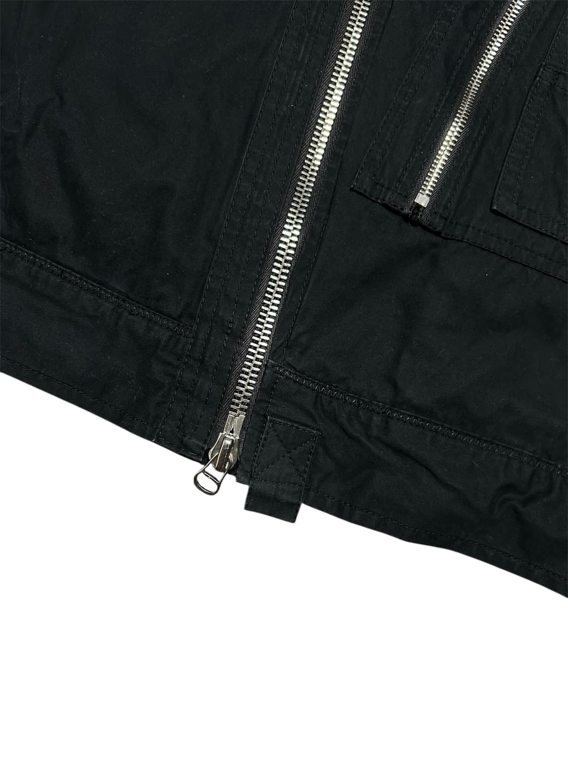 [XL] 폴로 랄프로렌 디아고날 토글 코튼 후드 라이너 자켓 블랙 상품이미지3