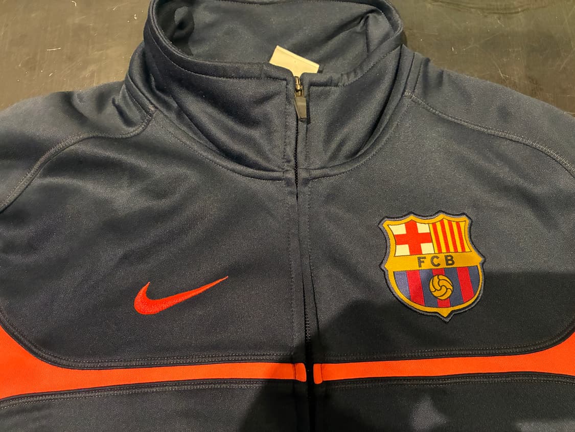 L) 나이키 바르셀로나 트랙탑 져지 네이비 상품이미지2