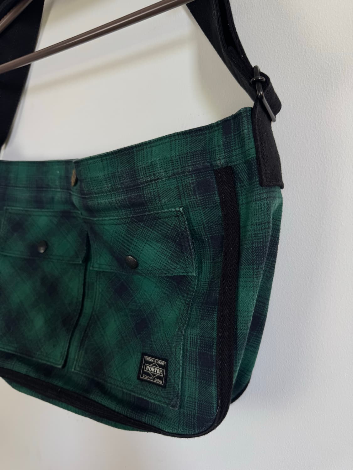 요시다포터 타탄체크 크로스백 상품이미지2