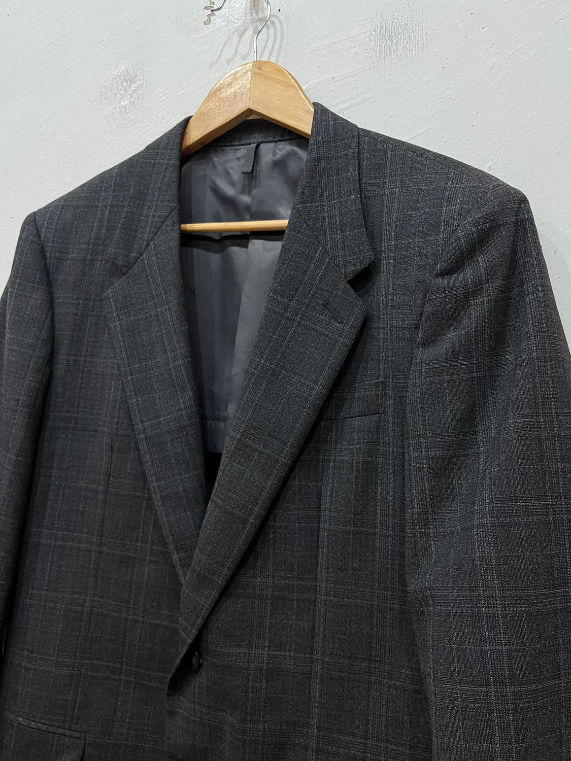 커스텀멜로우 체크 블레이저 자켓 상품이미지2