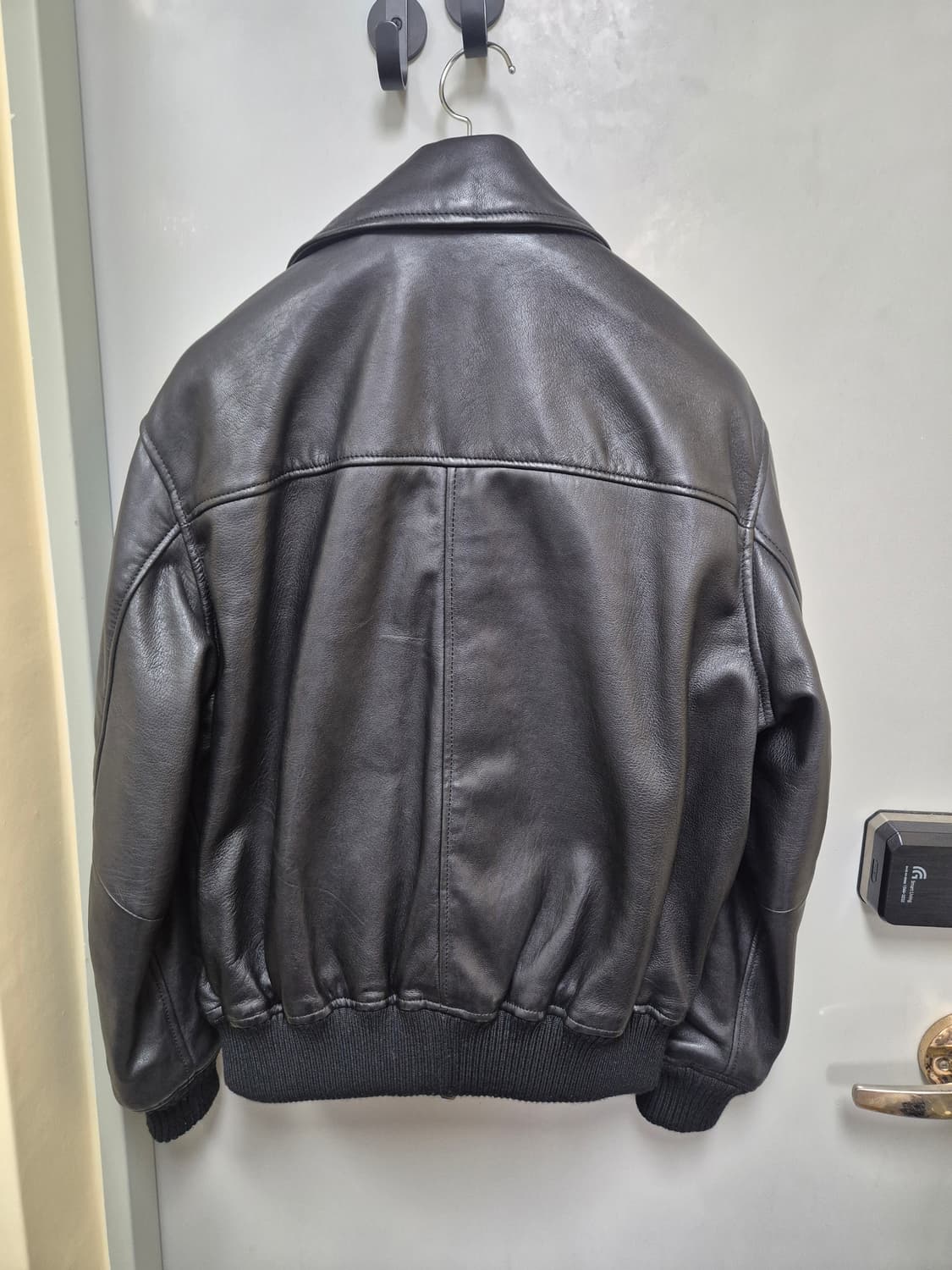 ZARA 자라 A2 가죽자켓 블랙 상품이미지4