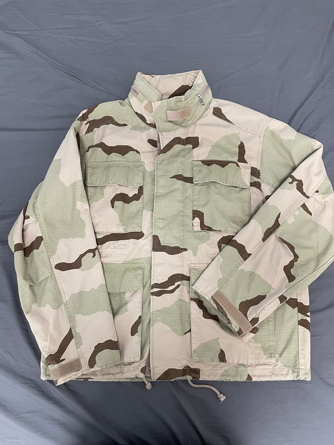 스투시 25SS M65 자켓 샌드카모 상품이미지1