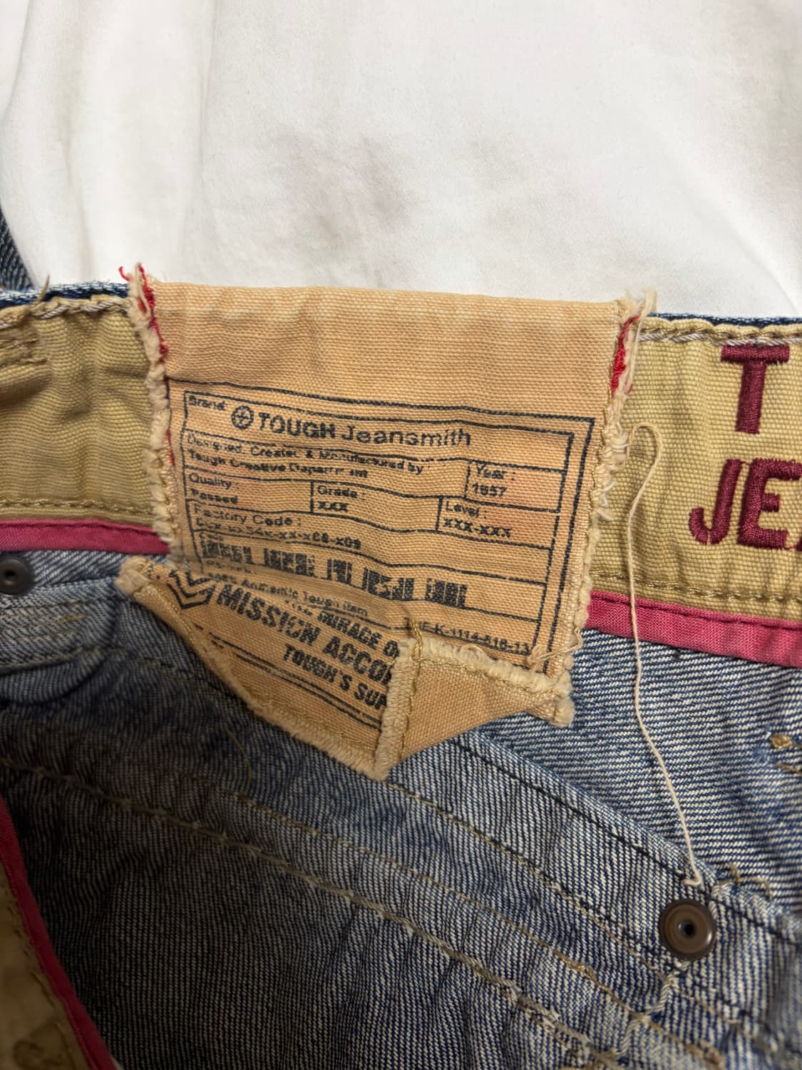 Tough jeansmith jean 상품이미지4