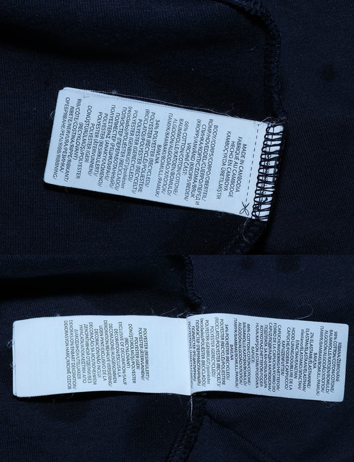 Polo Ralph Lauren 네이비 풀집업 후드 스웨트셔츠 상품이미지5