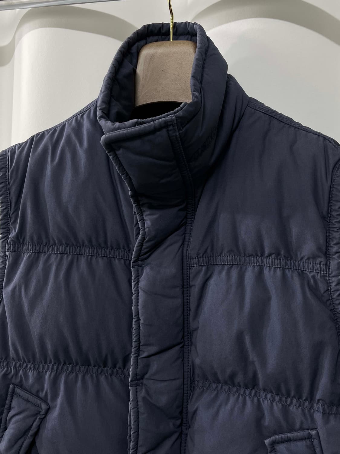 폴로 랄프로렌 코만도 전차병 퍼플네이비 다운 베스트 자켓 상품이미지4