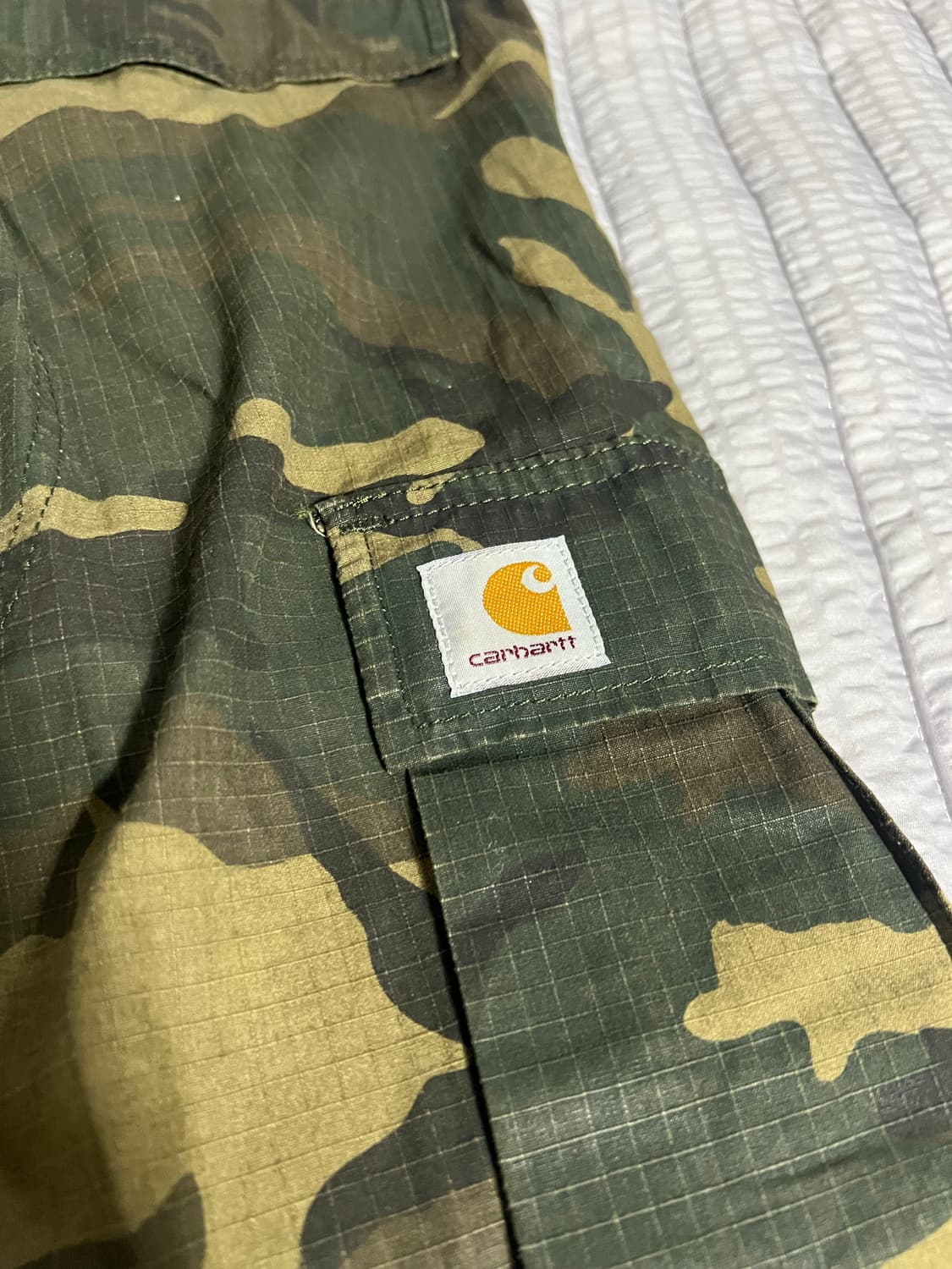 칼하트 WIP 레귤러 카고팬츠  32/30 상품이미지4