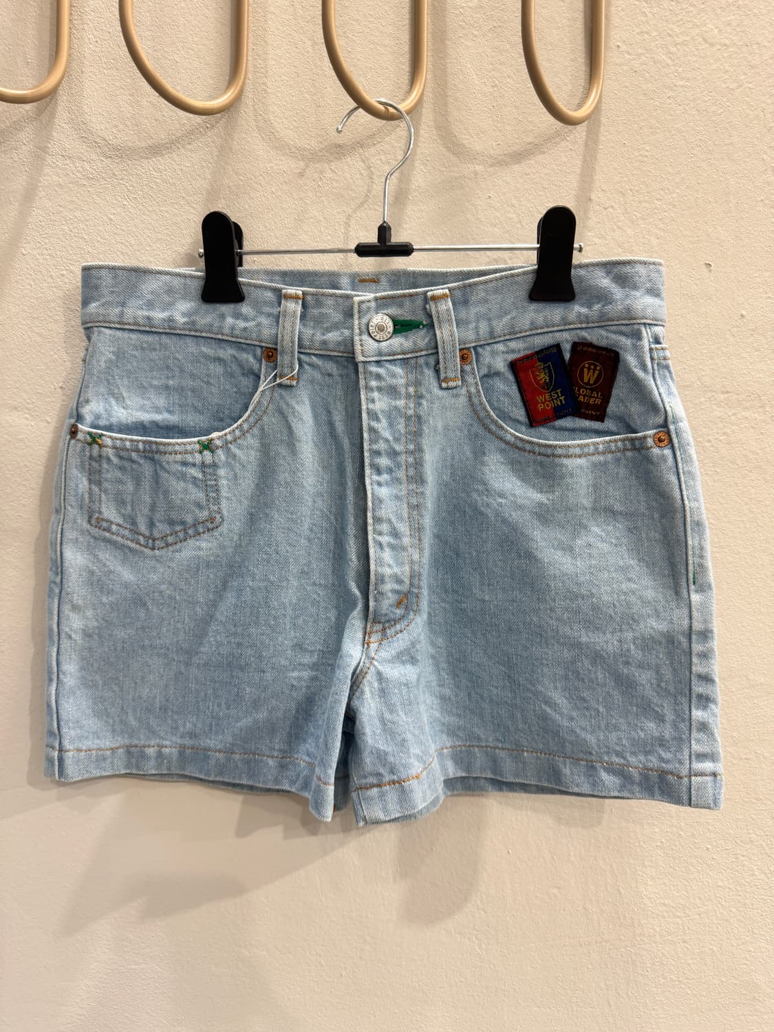 japan vintage 패치 데님팬츠 상품이미지1