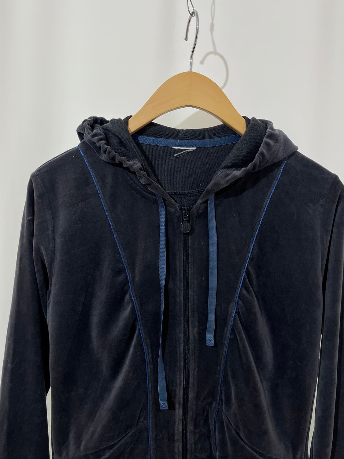 Adidas neo velour hood zip up  상품이미지2