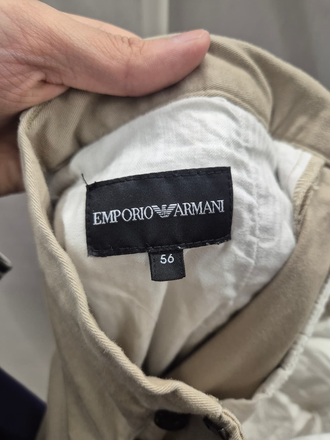 엠포리오 아르마니 베이지 치노 팬츠 56 상품이미지5