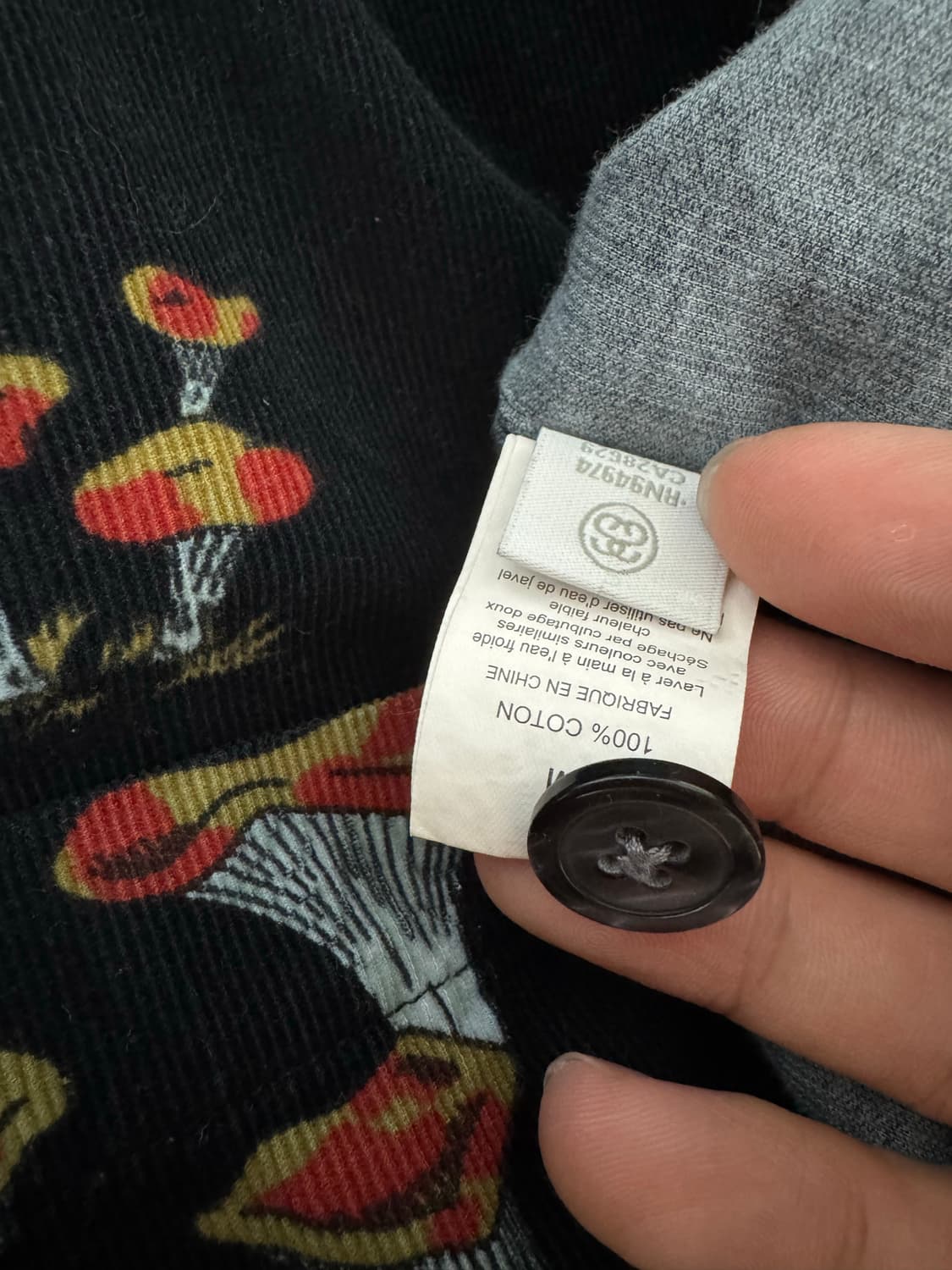 스투시 버섯 머쉬룸 셔츠 자켓 상품이미지4