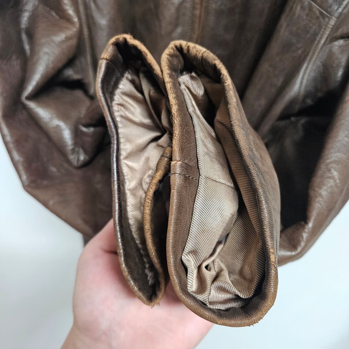 입생로랑 빈티지 램스킨 양가죽 코트 100 상품이미지6