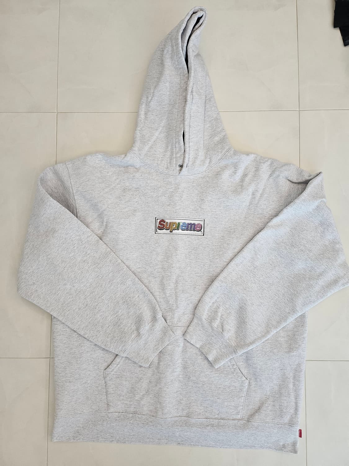 슈프림 블링박스로고 후드 XL 상품이미지1